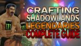 Shadowlands Legendaries FULL GUIDE – Crafting & Ranks & Best Professions & Gold Making – GET FRIENDS