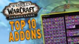 Shadowlands MY TOP 10 ADDONS – Best Leveling & General Mods | Pre-Patch & Shadowlands