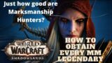 Shadowlands Marksmanship Hunters | Are they the BEST DPS? | MM Legendarys overview |