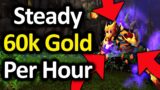 Steady 60,000 Gold Per Hour Farm | World of Warcraft Goldmaking Guide Shadowlands Prepatch