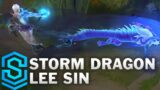 Storm Dragon Lee Sin Skin Spotlight – Pre-Release – League of Legends