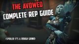 The Avowed Complete Reputation Guide and Rewards – Shadowlands