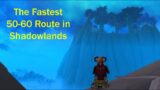 The Fastest 50-60 Leveling Route in Shadowlands