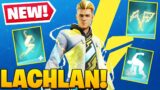 The NEW LACHLAN SKIN EARLY In FORTNITE!
