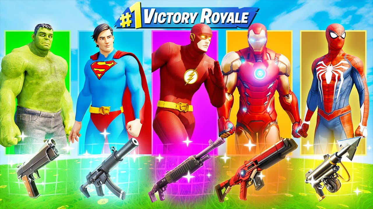 How much are the superhero skins in fortnite