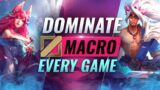 ULTIMATE MID MACRO Guide: Priority + Rotations + Roaming & MORE – League of Legends Season 10