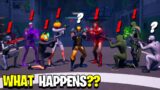 What Happens if ALL 9 Bosses Meet in Fortnite! | Boss Midas Meets Iron Man, Wolverine & Henchmen!