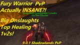 WoW 9.0.1 Shadowlands – Fury Warrior PvP Actually Good?! Onslaught and New Reckless Abandon!!