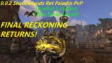 WoW 9.0.2 Shadowlands – Ret Paladin PvP – RET SEMI UNNERFED!! BGs with  Guild