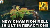 16 Rell Ultimate Interactions – New Champion Ult Test – League of Legends
