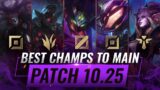 3 BEST Champions To MAIN For EVERY ROLE in Patch 10.25 – League of Legends Preseason 11
