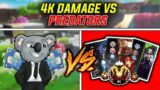 4K Damage VS 3 Stack Predator Team (Apex Legends Season 7)