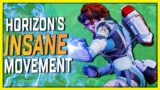 8 Minutes Of Insane Horizon Movement Skills In Apex Legends Season 7 | The Gaming Merchant Plays