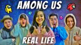 AMONG US IN REAL LIFE WITH MY FAMILY PART 3 | Rimorav Vlogs