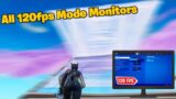 All *WORKING MONITORS & TVS * For 120FPS Mode PS5 and Xbox Series X/S (Fortnite)