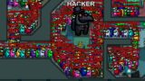 Among Us, but with 10000 players *10001 players vs hacker*