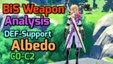 Analysis of Support Albedo's Weapon Choices | Genshin Impact