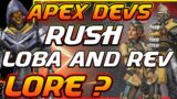 Apex Devs Rushed Loba and Revenant Lore why? : Apex Legends season 7