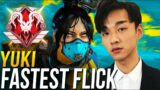 BEST Of Yuki – The FASTEST REFELEX & Flick Player in Apex Legends…