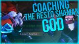 Balance Druid PvP: Coaching a Resto Shaman in Shadowlands Arena!