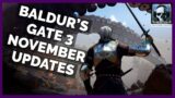 Baldur's Gate 3: November Updates (Patch 3)