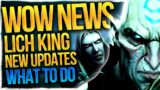 Blizz CONFIRMED Lich King Mystery! Shadowlands Updates, What To Do In Week 2 + MORE