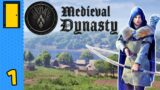 Building a House Made of Sticks | Medieval Dynasty – Part 1 (Survival Crafting Game – Early Access)