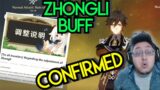 CONFIRMED ZHONGLI BUFF in 1.3!!!! I Told you so!!! HUGE Geo Resonance Buff | Genshin Impact