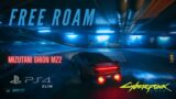 CYBERPUNK 2077 FREE ROAM (PS4 Slim) | MIZUTANI SHION MZ-2 (Supercar)
