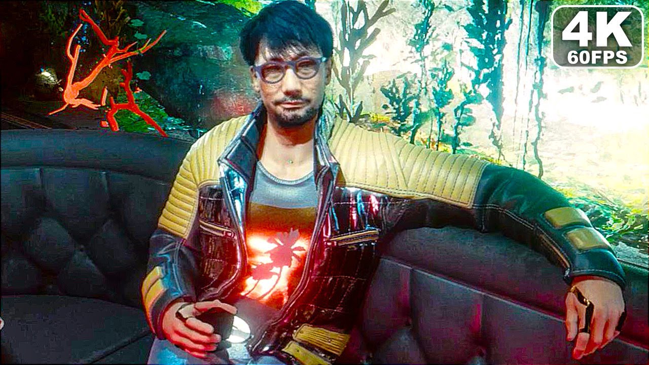 CYBERPUNK 2077 - HIDEO KOJIMA Easter Egg - Game videos