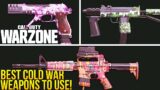 Call Of Duty WARZONE: The BEST COLD WAR WEAPONS To Use! (WARZONE Best Loadouts)