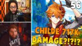 Childe 717K Damage | Enviosity Gets A Call From miHoYo | Genshin Impact Moments #56
