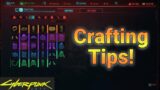 Crafting Tips | Cyberpunk 2077