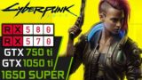 Cyberpunk 2077 1.03 | GTX 1050 ti | 750 ti | RX 570 | 580 | 1650 SUPER Ryzen 3 3100 | PC Performance