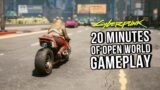 Cyberpunk 2077 | 20 Minutes Of Open World Gameplay – Vehicles, Melee & Activities [No Commentary]