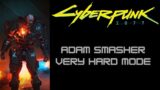 Cyberpunk 2077- Adam Smasher Fight Very Hard