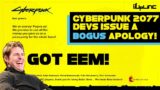 Cyberpunk 2077 Apology Falls Flat and Proves They Lied To You! PS4 | Xbox One | PC
