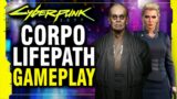 Cyberpunk 2077 – Corpo Lifepath Full Intro Gameplay!