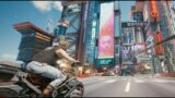 Cyberpunk 2077 Driving in Night City PC gameplay Ray Tracing 4K Ultrawide 21:9