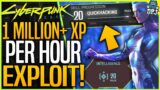 Cyberpunk 2077 GLITCH: 1 MILLION + XP PER HOUR – QUICK HACKING EXPLOIT – MAX Level In 5 Minutes EASY