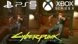 Cyberpunk 2077 Gameplay – PS5 vs Xbox Series X & Series S