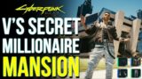 Cyberpunk 2077 – How To Find V's Secret Millionaire Mansion & Premium Outfit! (Cyberpunk 2077 Tips)
