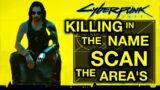 Cyberpunk 2077 – Killing in the Name – Scan the Area For Clues – Side Job Playthrough