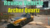 Cyberpunk 2077 Review Vehicle Archer Quartz