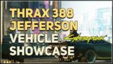 Cyberpunk 2077 Thrax 388 Jefferson Vehicle Showcase