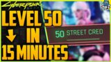 Cyberpunk 2077: XP EXPLOIT – Level 50 In 15 MINUTES – (Street Cred Exp / XP / Money Glitch Guide)