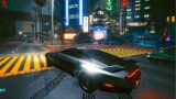 Drifting on Cyberpunk 2077!! Cyberpunk 2077 Night City driving Gameplay