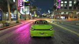 Enjoy Porsche Driving  – Night Storm 4K GTA V