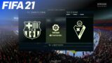 FIFA 21 – FC Barcelona vs. SD Eibar | Next-Gen on PS5