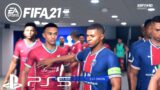 FIFA 21 PS5 4K Next-Gen Graphics Gameplay | LIVERPOOL F.C VS PSG | INTRO MATCH